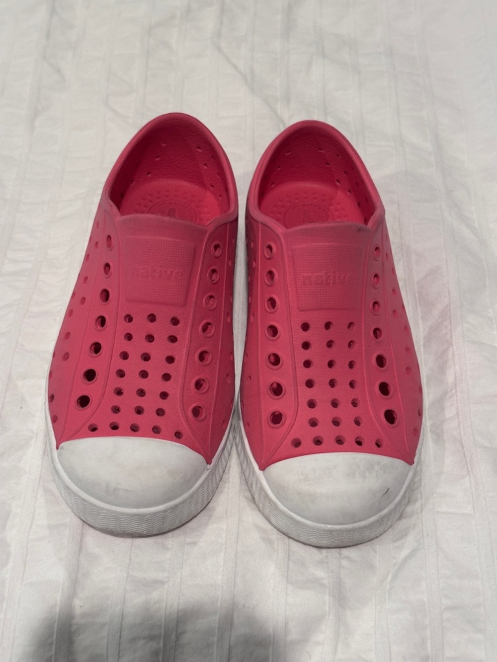 Native Pink Slip-On Jeffersons Size 11